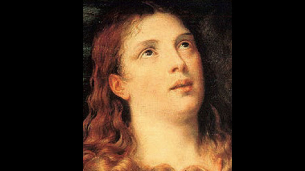 MARIA MAGDALENA – pekas ut som Jesus flickvän.